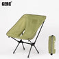 Lightweight Folding Camping Chair – Portable Aluminum Alloy Tactical Moon Chair for Adults & Kids