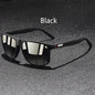 Colorful Striped Classic Sunglasses for Men & Women – UV400 Mirror Lens Driving & Travel