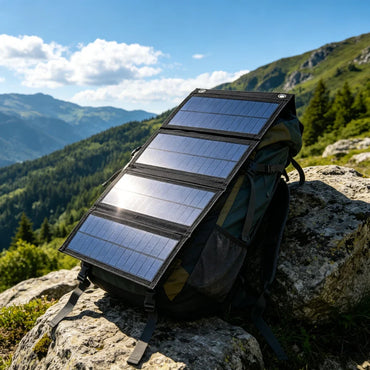 Backpack Carry Portable Foldable Waterproof Solar Charger 25W 100W Dual USB Solar Panel Power Supply Outdoor Camping Emergency