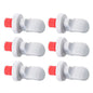 Wine Bottle Stopper Set (2/4/6-Pack) Hand-Press Airtight Rubber Sealers for Wine, Beer, Champagne & Oil