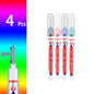 Waterproof Long-Head Deep-Hole Marker Pens 20mm Tip — Permanent Oil Ink for Metal, Wood & Carpentry (Black, Blue, Red, Green)