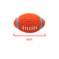 Dog Squeaky Latex Ball Chew Toy – Dental Cleaning Training & Interactive Play (Rugby, Tennis, Volleyball, Football, Basketball Shapes)