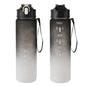 800ML Large Capacity Sports Water Bottle | Leak-Proof BPA-Free Plastic Jug with Straw & Rope for Gym, Outdoor & Travel