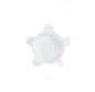 12-Pack Small Silicone Stretch Lids 2.5–3.5 in (6.5–9 cm) BPA-Free Reusable Seal Covers for Mason Jars, Cans & Mugs