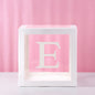 Birthday Balloon Boxes For Party Decorations 1st Happy Birthday Balloon Blocks Decor with ONE Letter Boy Girl Baby Shower Decor