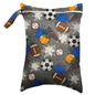 Waterproof Wet Bag 30 x 40 cm (11.8 x 15.7 in) Reusable Washable Diaper & Swim Pouch for Travel