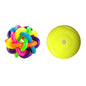 1-Pack Squeaky Dog Ball Toy 6 cm (2.36 in) Rubber Chew Toy for Small Dogs and Puppies