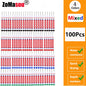 20mm Long-Head Deep Hole Marker Pens - Waterproof Fast-Dry Oil Markers for Wood, Metal & Glass (Red/Black/Blue/Green)