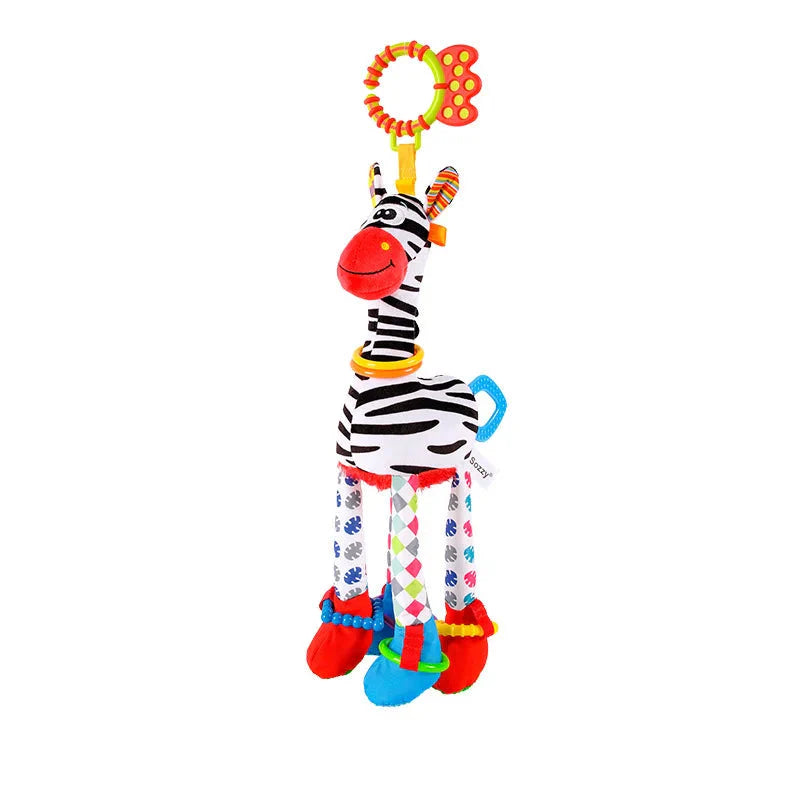Soft Infant Crib Stroller Mobile Hanging Rattle Toy