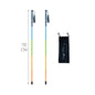 Ultra-Light Foldable Carbon Fiber Trekking Poles – Adjustable 110–130 cm (43–51 in) – 115–126 g Lightweight Hiking Walking Sticks