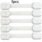 Adjustable Baby & Childproof Cabinet Safety Lock — Adhesive Drawer Latch Strap for Cabinets, Drawers & Appliances