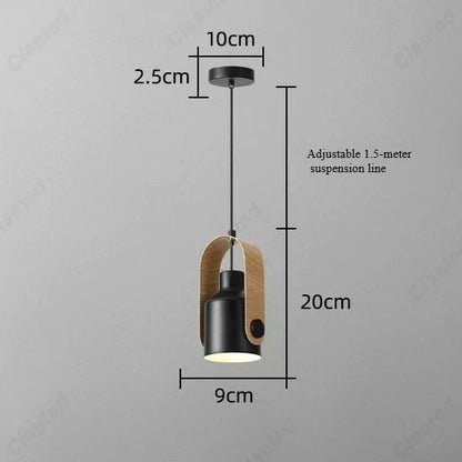 Modern Minimalist LED Japanese Chandelier Living Room Dining Room Bar Bedroom Decorative Lighting Lamps