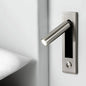 Led Wall Light Night Reading Book Lamp Bed Headboard Lights For Hotel Artistic  Bedside Lamp Push Switch Cree Chip 220V