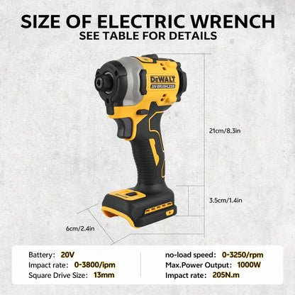 20V Cordless Brushless Electric Screwdriver — High Torque Rechargeable Lithium Driver (Bare Tool)