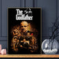 Movie The Godfather Poster HD Art Sticky Wall Waterproof Home Living Room Bar Decoration