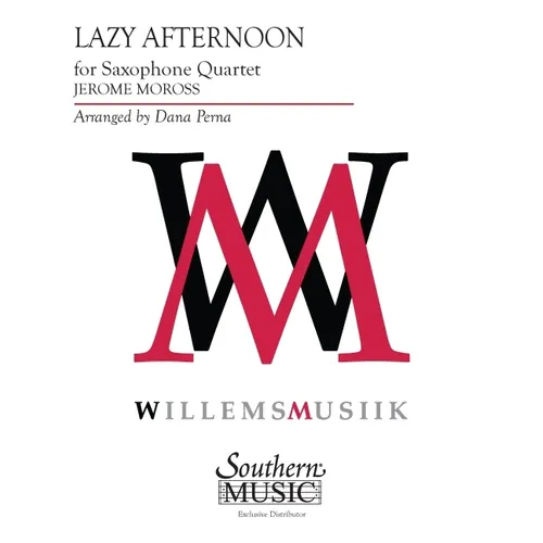 Lazy Afternoon: For Saxophone Quartet - Paperback