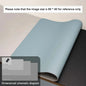 Large PU Leather Office Desk Mat – Waterproof Dual-Tone Mouse Pad & Keyboard Desk Protector for Home or Office