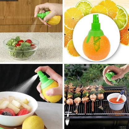 Manual Citrus Sprayer Hand Juicer, Lemon & Orange Fruit Squeezer Mist for Salad and Cooking