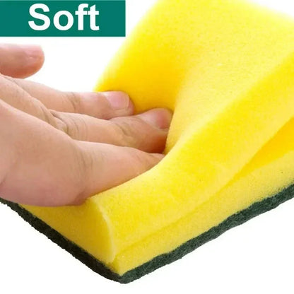 Double-Sided Magic Cleaning Sponge – Rust & Stain Remover for Kitchen