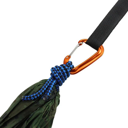 12KN Small Climbing Carabiner D-Shape Mountaineering Buckle Hook