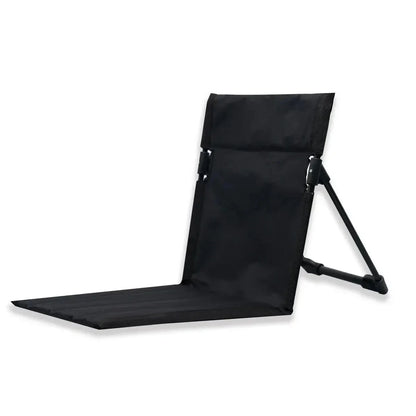 Foldable Camping Chair with Padded Backrest — Portable Folding Beach, Picnic & Garden Chair