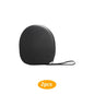 Shockproof Headphone Carrying Case – Portable Headset Pouch with Mesh Pocket & Travel Organizer (Black)