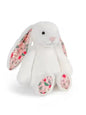 Bonnie Rabbit Plush Toy with Floral Ears - 12.2in (31cm) Kawaii Stuffed Pillow Cushion for Kids & Room Decor