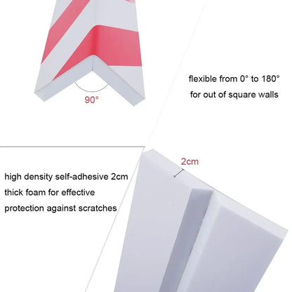 Car Anti-collision EVA Corner Guard Garage Corner Wall Protector Foam Anti-collision Buffer Parking Anti-scratch Protector