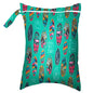 Waterproof Wet Bag 30 x 40 cm (11.8 x 15.7 in) Reusable Washable Diaper & Swim Pouch for Travel