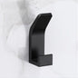 Stainless Steel Bathroom Hardware Set - Towel Rack, Toilet Paper Holder & Hook (Polished Silver)