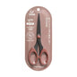 Color Scissors with Stainless Steel Blade - Safe Design for Paper Cutting, Crafts, and Office Use