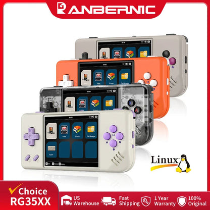 2.83-inch (72 mm) IPS Handheld Retro Game Console with HDMI, 64GB Storage & 5000+ Games