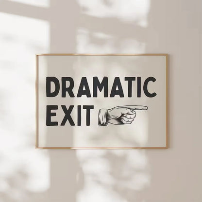Dramatic Exit Hallway Wall Art Prints Canvas Painting Poster Picture For Living Bedroom Kids Room Home Decor