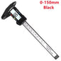 150mm Digital Caliper – Carbon Fiber Vernier Gauge with LCD Display