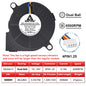 50mm (50x50x15mm) Brushless Dual-Ball Bearing Cooling Fan – 2-Pin/USB, 5V/12V/24V Turbo Blower for 3D Printers & Electronics