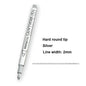 Metallic Brush Marker Pen (1 or 2-Pack) – Gold & Silver Permanent Metallic Ink for Crafts, Scrapbooking & Manga (14 cm / 5.5 in)