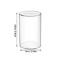 Acrylic Clear Coin Bank – Money Saving Box & Change Jar for Kids & Adults, 3 Sizes (2.76–5.91 in / 7–15 cm)