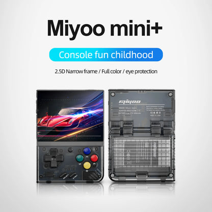 MIYOO Mini Plus V2 Portable Retro Handheld Game Console - 3.5" IPS, Linux, Wi-Fi, 15,000+ Games, 4 Colors