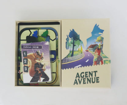 Agent Avenue Board Game — Bilingual Strategy Game for Developing Strategic Thinking & Competitive Play