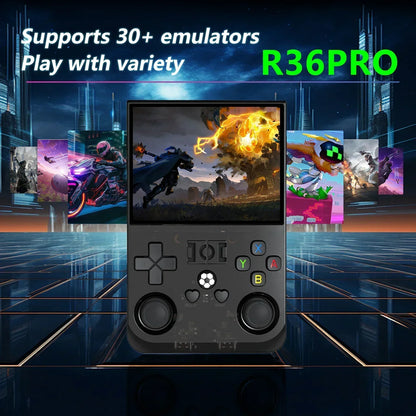 Retro Handheld Game Console 3.5-inch IPS Portable Pocket Video Player Dual Joysticks Open Linux 64GB/128GB