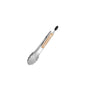 Stainless Steel Grill & Salad Tongs with Oak Handle, Locking Ring, Heat-Resistant — 5 Sizes Available