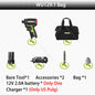 12V Cordless Brushless Screwdriver – Dual Speed 0–500/1800 RPM, 40 N·m (29.5 ft·lb) Torque, 1/4" Hex Chuck, 2.0Ah Battery Kit