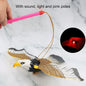 Interactive Flying Bird Cat Toy: Electric Hanging Eagle Teaser with Scratch Rope