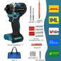 20+1 Gear 1/4-inch (6.35mm) Brushless Cordless Electric Screwdriver, 280 N·m Torque — 18V Battery Compatible