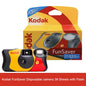 Single-Use Disposable Film Camera — 27/39 Exposures, ISO 800, Built-In Manual Flash