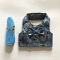 Small Animal Vest Harness & Leash Set for Rabbits, Kittens & Guinea Pigs – Adjustable Breathable Cotton, 3 Sizes (S/M/L)