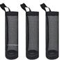 Wall-Mount Plastic Bag Holder Dispenser Hanging Kitchen Trash & Grocery Bag Organizer (1-5 Pack)