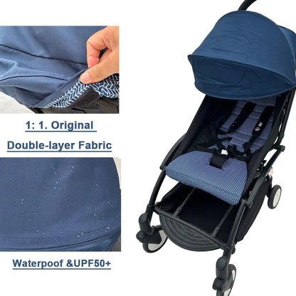 MomTan Stroller Replacement Cloth Set Waterproof Double Layer