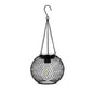 Outdoor Solar Iron Lantern Led Solar Lights Waterproof Decorative Hanging Lights for Tree Garden Yard Patio Pathway Dusk-to-dawn