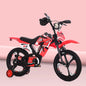 Children's Motorcycle-Style Bike — 12/14/16-Inch (30/36/41 cm) Metal Frame, Aluminum Fork, Double V Brake